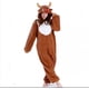 thumbnail image 1 of Pijama de una pieza con dibujos de animales, lobo malo, muñeco de nieve, niños, pareja, polar, Navidad, ciervo navideño, Papá Noel, 1 of 2