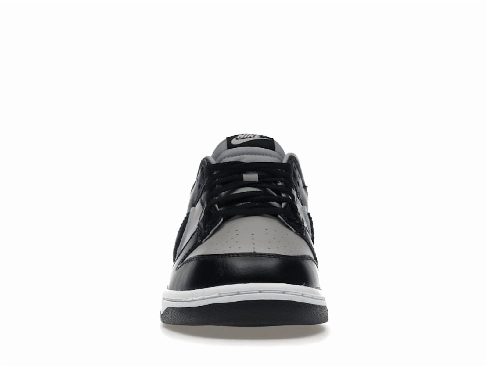Nike Men's Dunk Low Chenille Swoosh Black Grey Shoes, from StockX