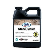 Rainguard Water Sealers Stone Sealer, Penetrating Protection Against Moisture Damage and Stains, For All Stone Surfaces, Silane/Siloxane Waterproofer, Natural Finish, Ready to Use, 1 Gallon