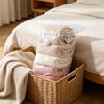 thumbnail image 6 of No Pump Vacuum Storage Bags for Clothes, Thickened Compression Bags for Bedding Comforters, Leakproof Airtight Travel Organizer for Pillows, 6 of 7