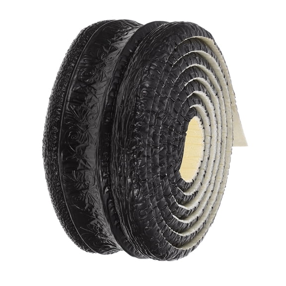 MERRYHAPY 1Pcs Self-Adhesive Wall Trim Black 90.6x3.1x0.3in For Home Decor And Ceiling Decoration