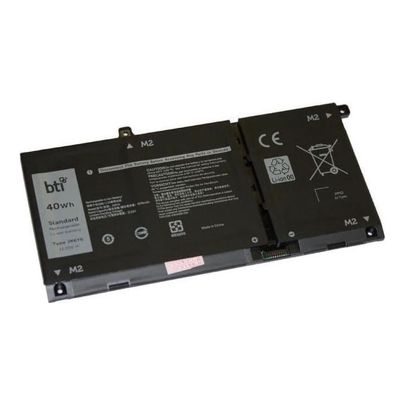 BTI 3-Cell 11.25V 3378mAh Replacement Li-Ion Battery for Select Dell JK6Y6-BTI