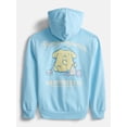 thumbnail image 2 of Hello Kitty and Friends Pompompurin Girl's Puff Graphic Fleece Hoodie, Sizes 4-16, 2 of 3