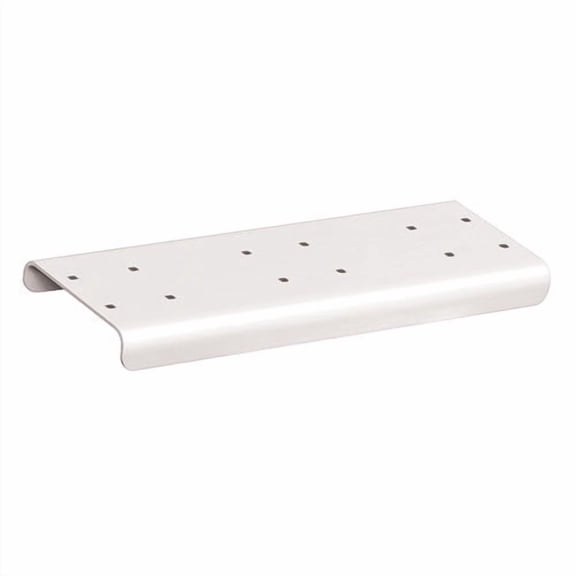 SALSBURY INDUSTRIES 4882WHT Rural Mailboxes Spreader,2 Wide,White