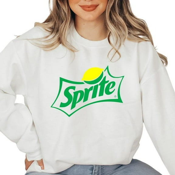 Sprite Soda Lover Hoodie Classic Crewneck Sweatshirt for Soda Fans