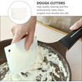 thumbnail image 5 of 4Pcs Plastic Cake Scraper Dough Smoother Butter Cutters Bowl Bench Scrapers Trapezoid Baking Spatulas for Cake Decorating Icing Tools, 5 of 5