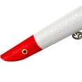 thumbnail image 2 of Cotton Cordell 7" Pencil Popper 2 oz Fishing Lure - Pearl/Red Head, 2 of 3