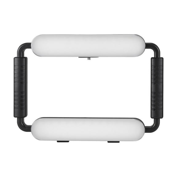 Vivitar Video Voyager Universal Rig with Built-in LED Lighting, Black