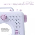 thumbnail image 3 of Máquina De Coser Eléctrica Doméstica Portátil De 12 Agujas, 3 of 5