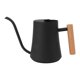 thumbnail image 1 of Stainless Steel Water Kettle Pot Retro Small Plant Water Kettle with Wooden Handle for Indoor Outdoor 1000ML Black, 1 of 5