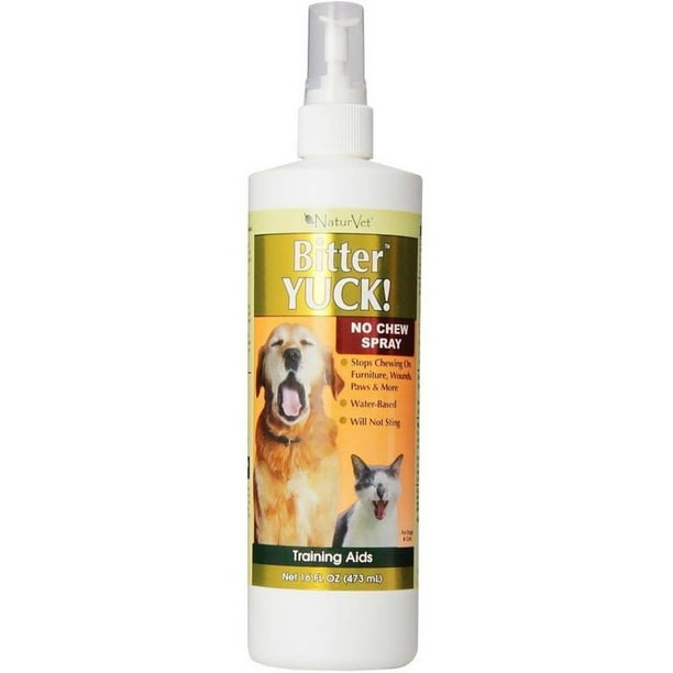 NaturVet Bitter Yuck No Chew Training Aid Deters Pets from Chewing