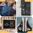 thumbnail image 4 of fuzhong-White Markers Pen, 8 Pack White Paint Pens, Fine Tip, Acrylic White Permanent Markers for Black Paper, Sketching, Drawing, Wood, Rock, Tyres, Plastic, Leather, Glass, DIY Painting, 4 of 4
