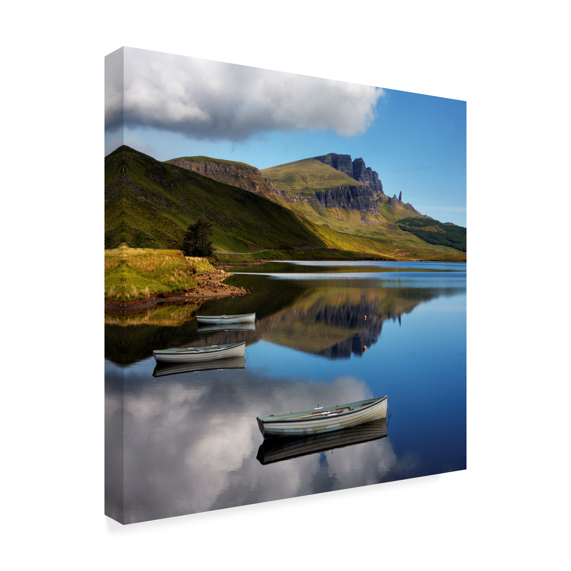 Trademark Fine Art 'Scotland 3' Canvas Art by Maciej Duczynski