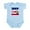 Sky Blue, variant on CafePress - God Bless America Infant Bodysuit - Baby Light Bodysuit, Size Newborn - 24 Months