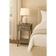 thumbnail image 2 of Urban Designs French Country End Accent Table With Storage - Grey - 28" H x 14" L x 14" W, 2 of 4