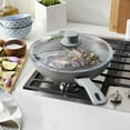 thumbnail image 4 of ZWILLING Parma Plus 11-inch Aluminum Nonstick Wok with Lid, 4 of 5