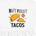 thumbnail image 4 of Inktastic But First Tacos Girls Toddler Dress, 4 of 5