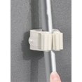 thumbnail image 4 of 1pc Traceless Mop Holder With Adhesive Tape, Mop Hook For Bathroom And Kitchen, Wall Mounted Broom Hanger, 4 of 4