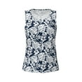 thumbnail image 4 of Lsque Hawaiian Style Printed Workout Tank Tops for Women, Athletic Sports Tank Tops, Compression Sleeveless Dry Fit Shirts,Sleeveless Yoga Shirt-XX-Large, 4 of 9