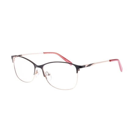New Finley Eyewear F-1112 Matte Black & Rose Gold Eyeglasses 52/15/140