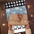 thumbnail image 4 of Large Durable Reusable Santa Design Holiday Sack for Festive Celebrations and Christmas Party Wrapping Storage, 4 of 5