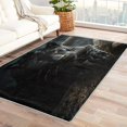 thumbnail image 1 of Panther Rug & Home Decor - Living Room Rug, Wild Animal Rugs for Bedroom, Washable Rugs, 4x6 Rug, Non Slip Soft Low Pile Large Indoor Area Rug, Wildlife Carpet & Room Decorations V-&56, 1 of 7