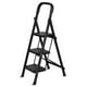 thumbnail image 1 of Escalera Plegable 3 Peldaños AGBOX Color Negro Antiderrapante Segura y Resistente, 1 of 4