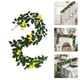 thumbnail image 1 of Artificial Lemon Vine Garland with Leaves and Faux Fruits for Indoor Outdoor Home Decor Spring Summer Wall Table Centerpiece Wedding Party, 1 of 6