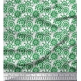 thumbnail image 1 of Soimoi polyester Crepe Fabric Circle & Mandala Print Fabric by the Yard 52 Inch Wide, 1 of 1
