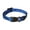 Blue, variant on Vibrant Life Solid Polyester Adjustable Dog Collar, Blue, Extra Small