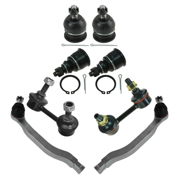 TRQ Front Steering & Suspension Kit Fits 2001-2003 Acura CL 1999-2003 TL PSA28903