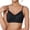 Black, variant on Camellia Thin Breathable Bra With Cool Sheer Straps For Comfortable Soft Support And Seamless Wear Bras for Women, Size XL