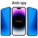 thumbnail image 2 of Protector de Pantalla BWEDXEZ Antiluz Azul y Privado para iPhone 14 Pro Max, 2 of 9