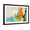 Brown Frame, variant on Art.com Tidal Abstract I Art Print by Sisa Jasper, 18" x 12"