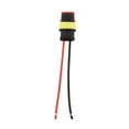 thumbnail image 4 of MYG 10 Pcs Amp/Tyco 2 Broches 12V Étanche Connecteur de Fil Électrique Fiche Kit de Câble, 4 of 9