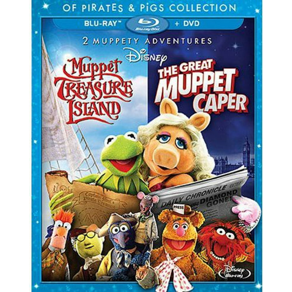 The Great Muppet Caper / Muppet Treasure Island (Bluray + DVD
