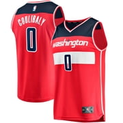 Men's Fanatics Red Washington Wizards Fast Break Replica Jersey - Icon Edition