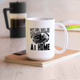 thumbnail image 2 of My Girl Will Be Waiting For You At Home White Ceramic Coffee Mug For Men / Women, Novelty Softball Pottery Coffee Mug, Funny Softball Travel Porcelain Teacup 15 Oz., 2 of 7