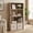 Milk Mocha, variant on LEDREM 4-Tier Adjustable Bookcase, Open Bookshelf, Storage Shelf Organizer, 22lb Capacity per Shelf, for Home, Office, Cloud White