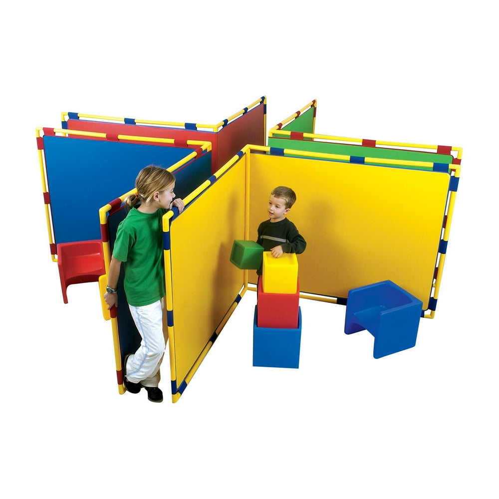 Children's Factory Big Screen Right Angle Room Divider