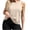 Beige, variant on Workout Tank Tops for Women Mesh Back Lightweight Sleeveless Crewneck Athletic Yoga Tshirt(XX-Large,Red)