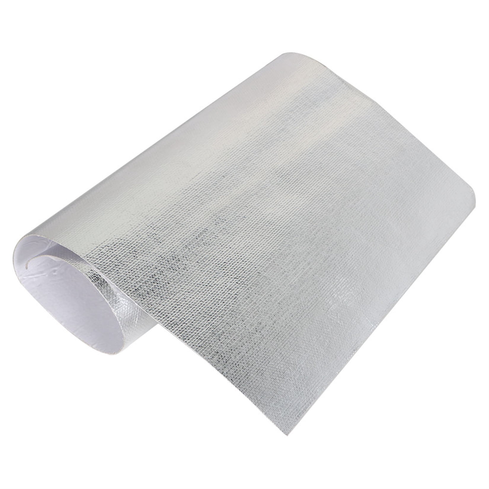 findmall 12 Inch x 24 Inch Heat Shield Tape Adhesive Backed Aluminized