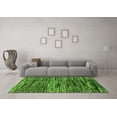 thumbnail image 3 of Ahgly Company Indoor Round Abstract Green Modern Area Rugs, 6' Round, 3 of 4