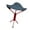 Red Dark Blue, variant on jinwen Camping Stool Compact Small Foldable Chair for Beach Barbecue Indoor Outdoor Gray