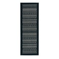 thumbnail image 3 of (2 pack) Mohawk Home Silvestre Border Indoor Runner Rug ,Dark Blue, 20" x 60", 3 of 11