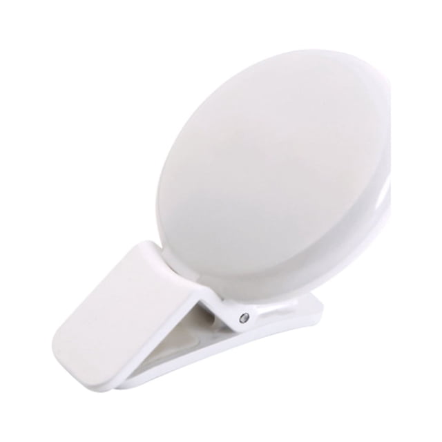 Selfie For Phone With 3 Temperatures LED Cell Phone Laptop Photography Lighting Clip Rechargeable