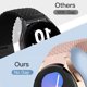thumbnail image 5 of IC 3-pack No Gap Braided Solo Loop Band Kompatibla 6 40mm 44mm/ Watch 5/ Watch 4 40mm 44mm/ Watch 5 Pro 45mm/ Watch 6 Classic 47mm 43mm, 5 of 5