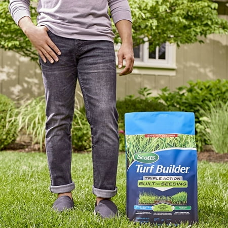 Scotts - Turf Builder Triple Action Built For Seeding 17.2 lbs. - Tan
