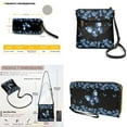 thumbnail image 5 of ZUXONGSY Butterfly Flower Print Women's Crossbody Hobo Purse & Wallet Set, PU Leather Satchel Bag with Multi-Pocket Design & Adjustable Strap for Travel & Work, 5 of 5