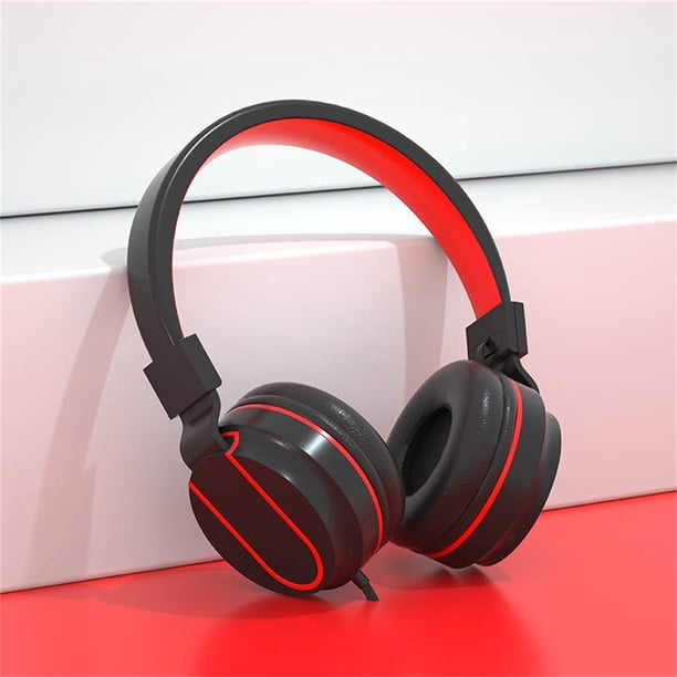 Noise Cancelling Heavy Headset Gaming Wired Universal Headset Foldable